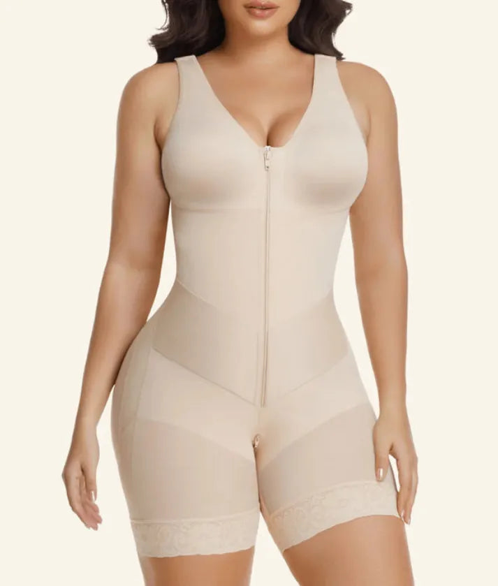 V-Shaped® Ολόσωμη Faja με Ενισχυμένο Έλεγχο Κοιλιάς