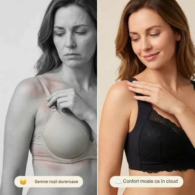 Nina – Sutien Push-Up Confortabil Fără Sârmă RO LP