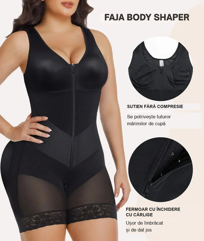 V-Shaped® Body Modelator Integral cu Control Abdominal Intensificat