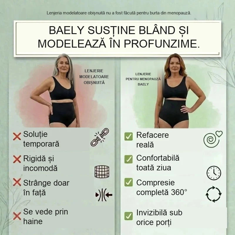 Chilot Modelator cu Talie Înaltă pentru Perioada de După Naștere și Menopauză