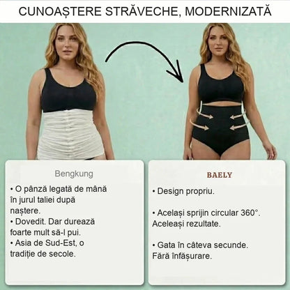Chilot Modelator cu Talie Înaltă pentru Perioada de După Naștere și Menopauză